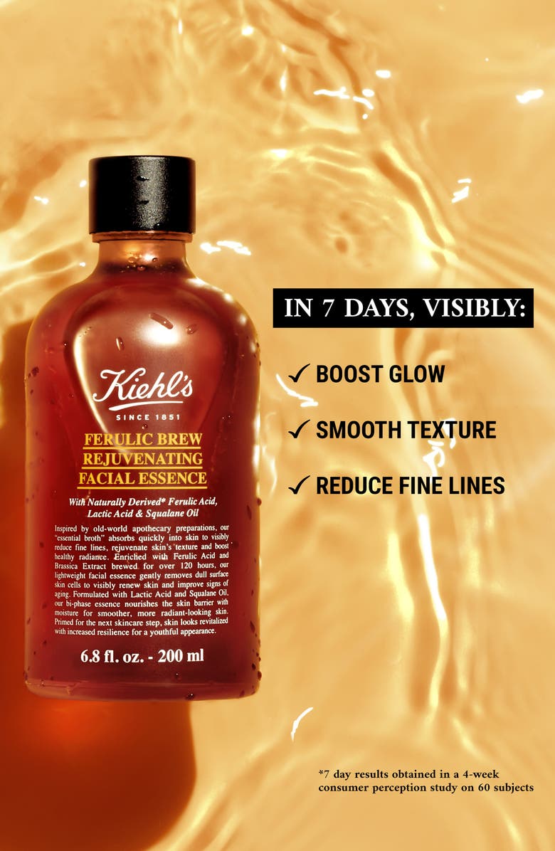 Kiehl's Since 1851 Ferulic Brew Antioxidant Facial Treatment with Lactic Acid, Alternate, color, 