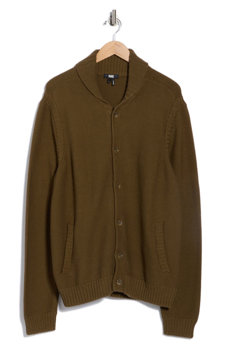 PAIGE Stein Cardigan, Alternate, color, Bronze Birch