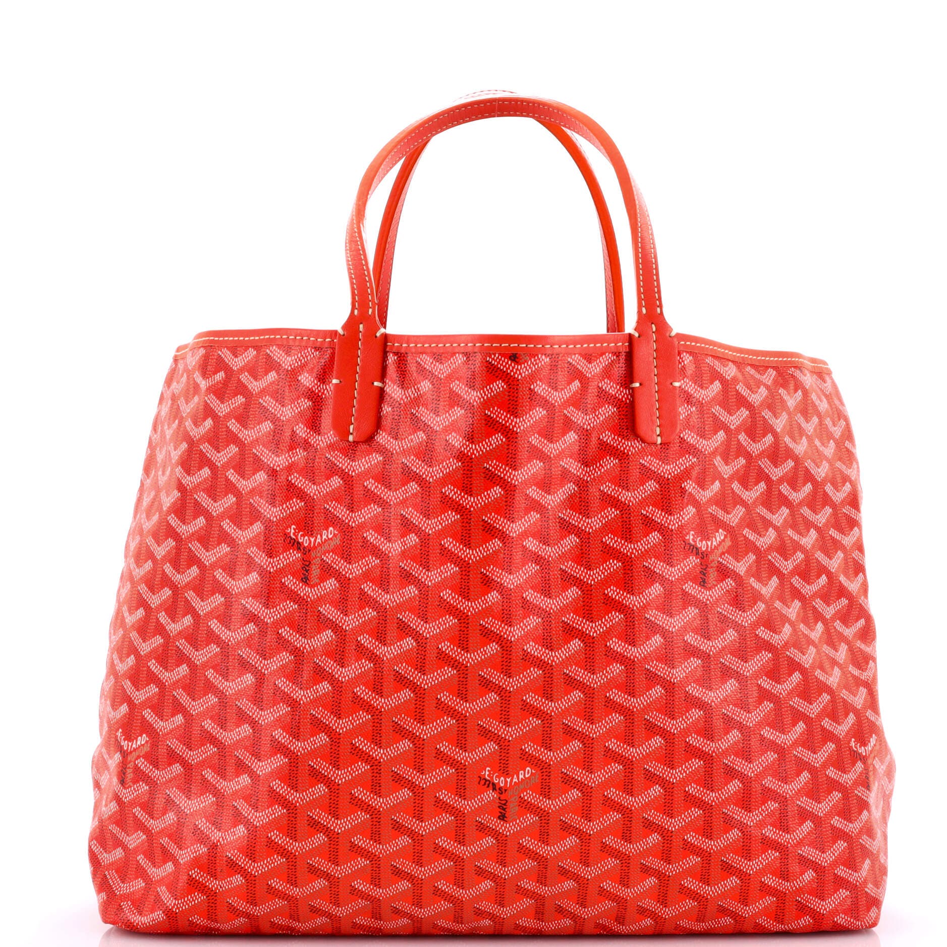 Pre-Owned Goyard Saint Louis Tote Coated Canvas PM, Main, color, 