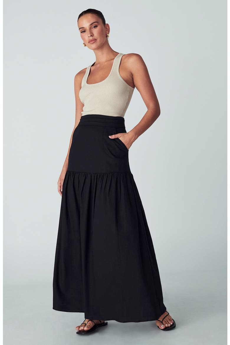 Valencia Skirt, Alternate, color, Black