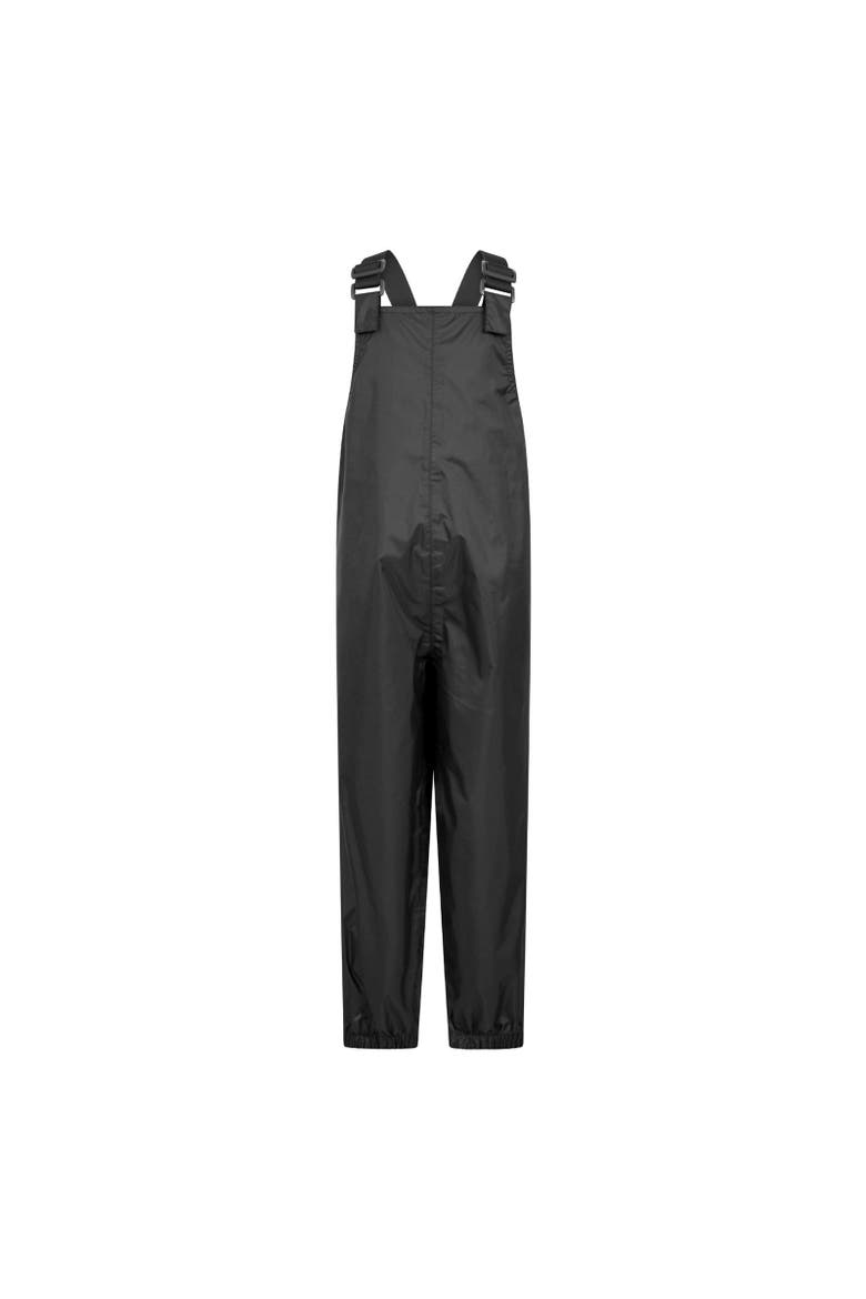 Childrens/Kids Pakka Waterproof Overalls, Main, color, Black