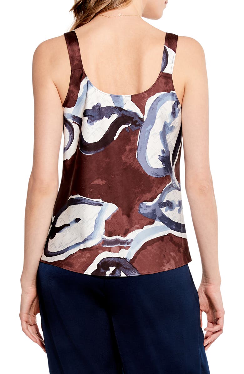 NIC+ZOE Watercolor Vines Tank, Alternate, color,