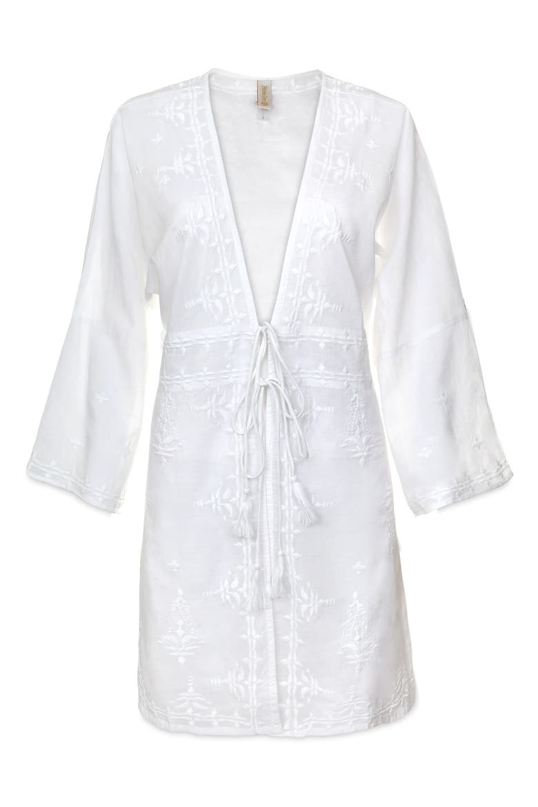 Nola Tunic, Alternate, color, White