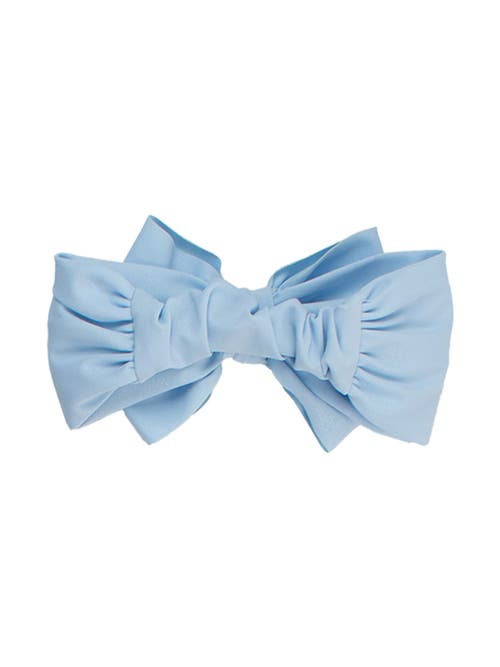 Rufflebutts Girls Upf50+ Shimmer Swim Bow Headband
