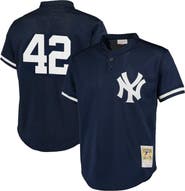 Mitchell & Ness Men's Mitchell & Ness Mariano Rivera Navy New York Yankees Cooperstown Collection Big & Tall Mesh Batting Practice Jersey