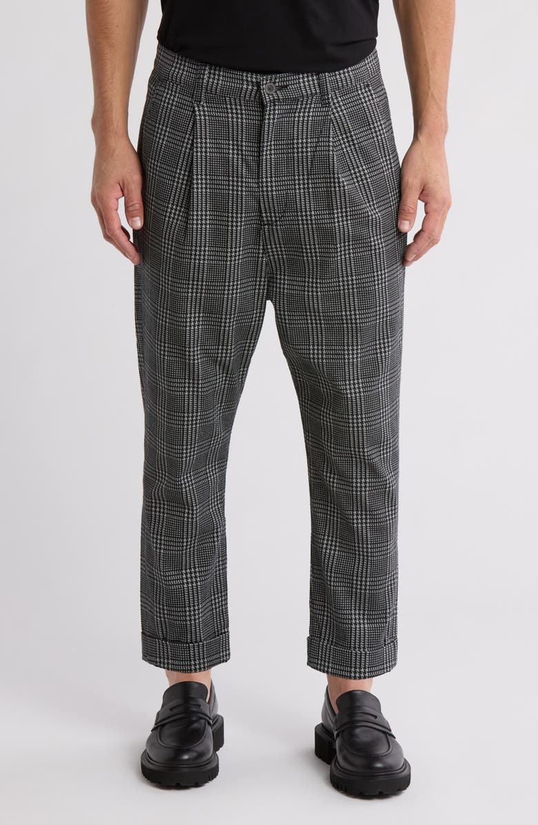 AG Rutger Houndstooth Plaid Pants, Main, color,