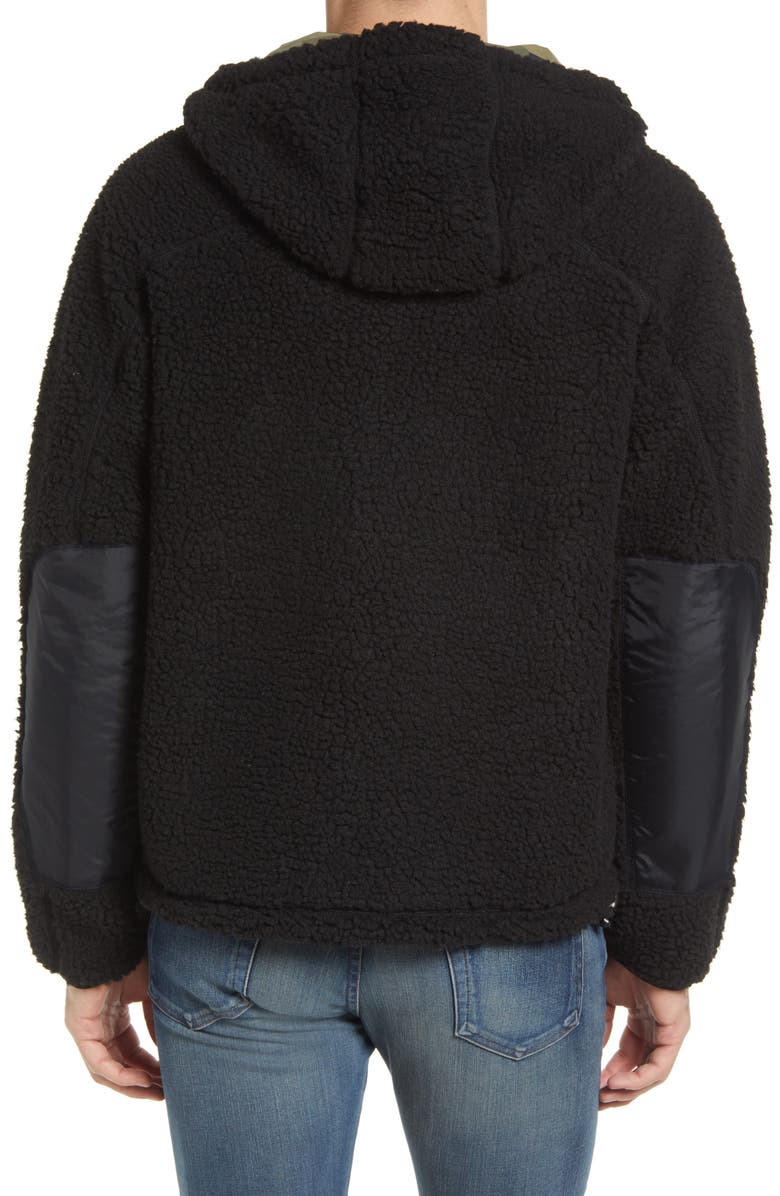 rag & bone Men's Tactic Hooded Fleece Jacket, Alternate, color, 