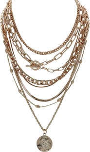 OLIVIA WELLES Lindsay Layered Necklace