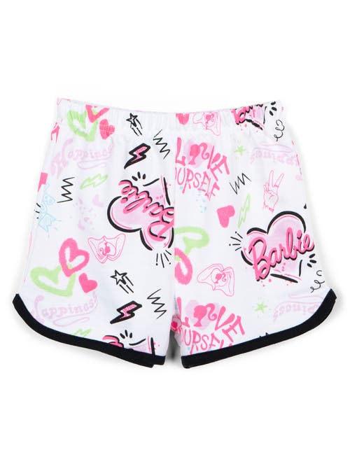 Barbie Tank Top & French Terry Shorts Set In Multi
