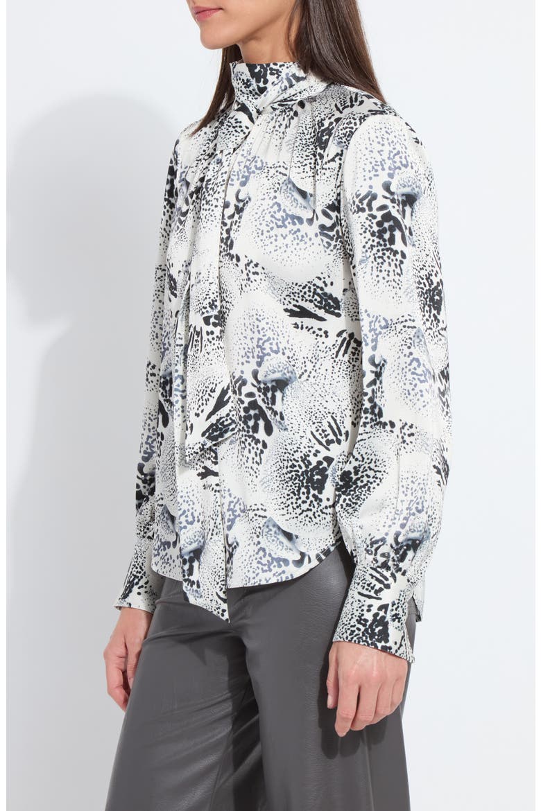 Onyx Embellished Mock Neck Top, Alternate, color, WINTER ORCHID