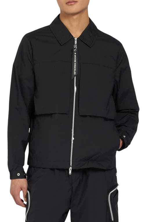 Moose Knuckles Men Waverly Shirt Jacket In Black
