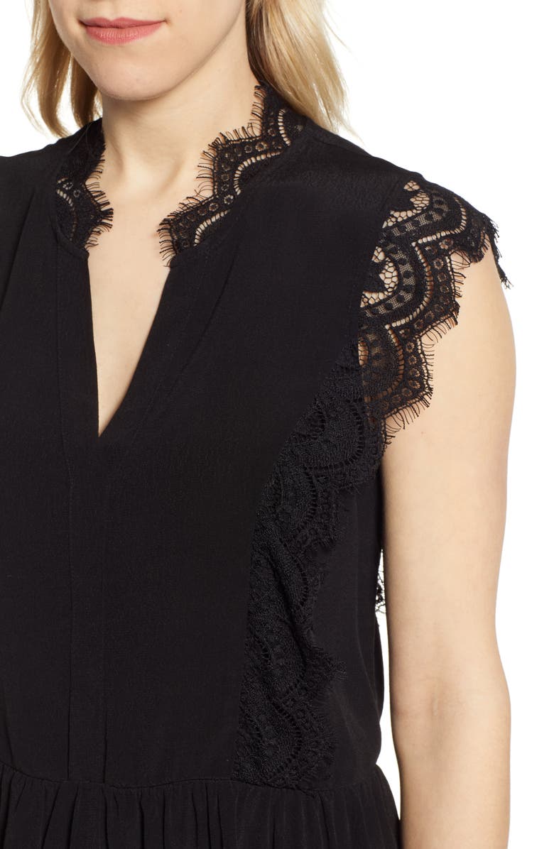 GIBSONLOOK Gibson x International Women's Day Hoang-Kim Eyelash Lace Detail Date Top, Alternate, color, 