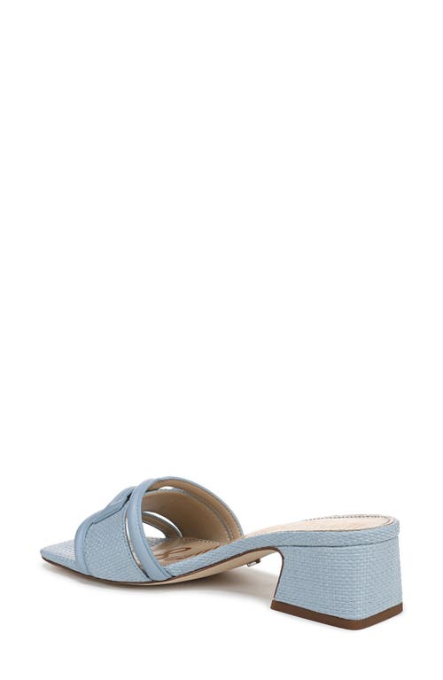 Sam Edelman Waylon Slide Sandal In Blue Breeze