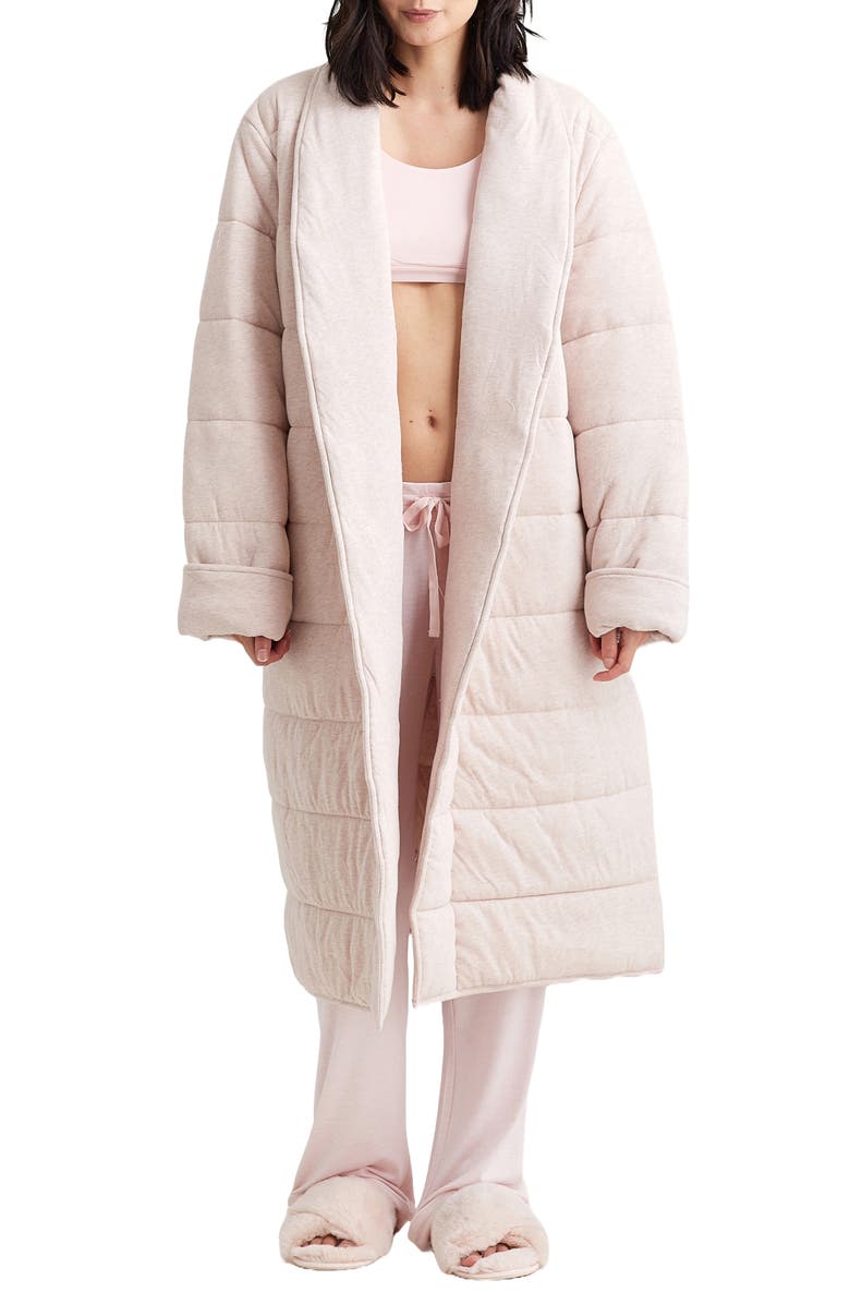 Papinelle Cuddle Puffa Quilted Robe, Main, color, 