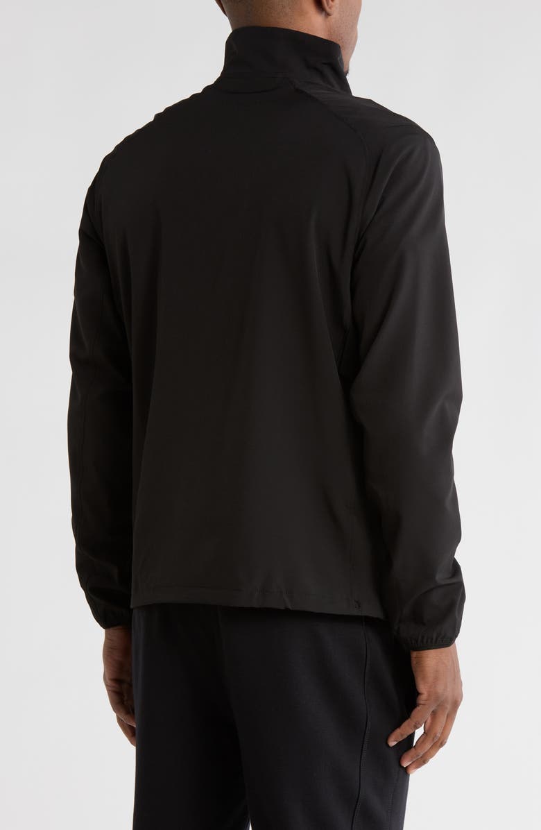 90 DEGREE BY REFLEX City Lite Tradewinds Windbreaker Jacket, Alternate, color, Black