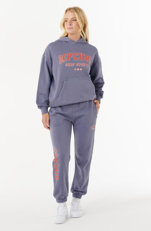 Rip Curl Varsity Sports Track Pants In Gray