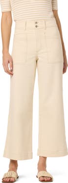 Joe's Ankle Cargo Wide Leg Jeans