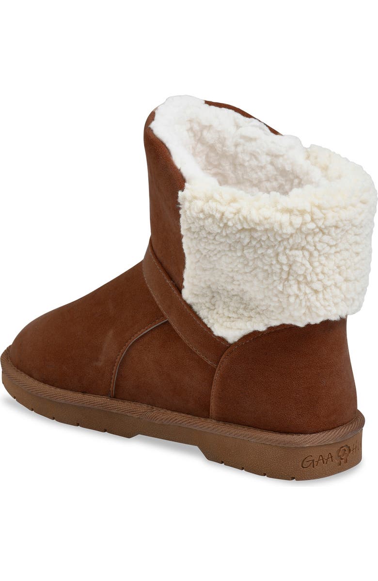 GAAHUU Buckled Faux Shearling Lined Water Resistant Boot, Alternate, color,