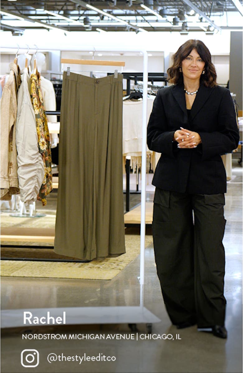 Pleated Wide Leg Pants, sales video thumbnail