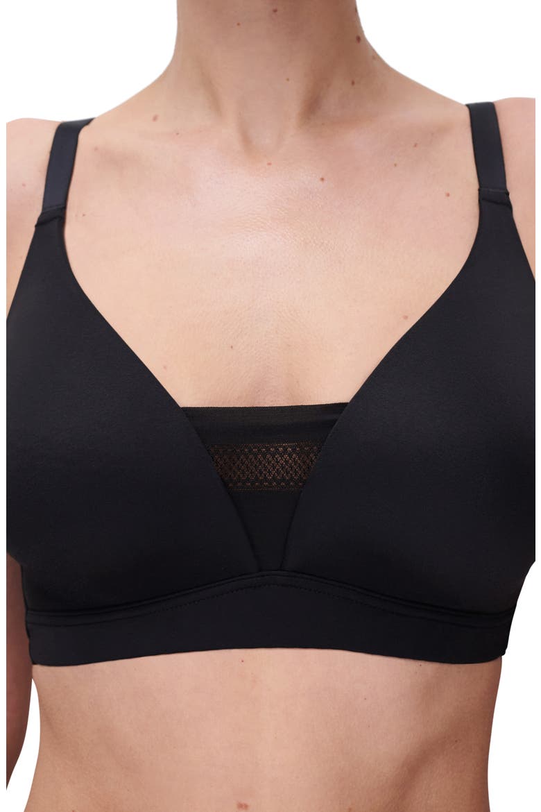 Easy Bliss Wireless Bra, Alternate, color, BLACK