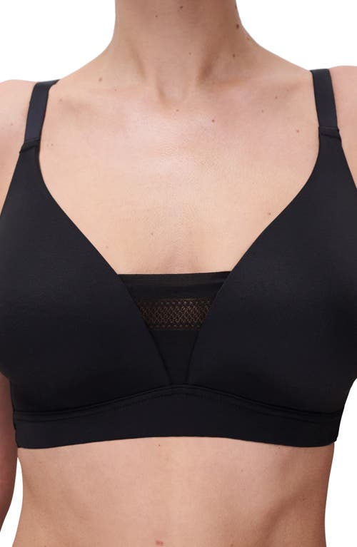 Chantelle Lingerie Easy Bliss Wireless Bra In Blue
