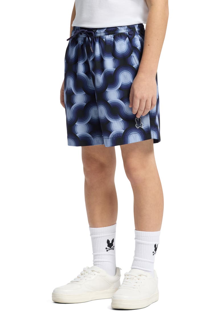 Kids' Paros Swim Trunks, Alternate, color, EVENING BLUE