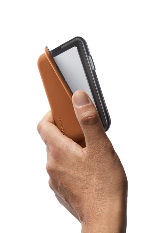 Shop Bellroy Flip Card Case In Terracotta