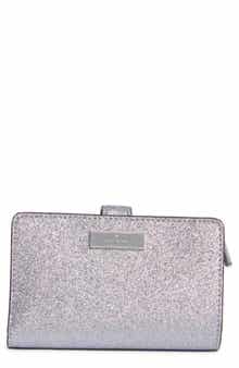 Kate Spade New York kenzie glitter bifold wallet