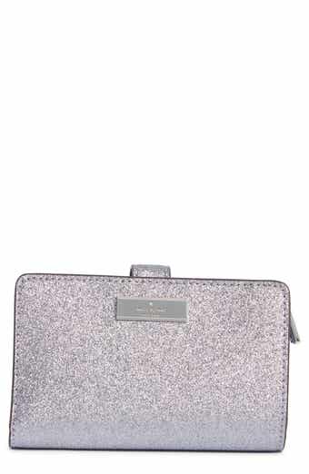 Kate Spade New York kenzie glitter bifold wallet