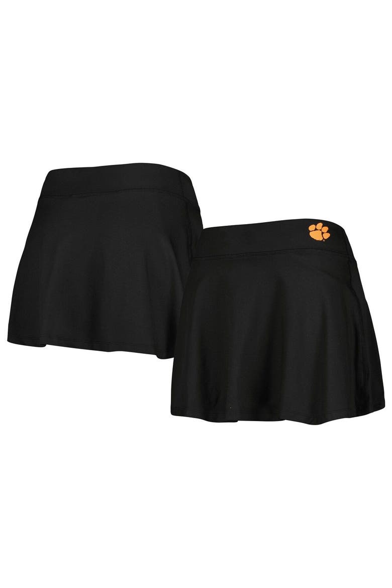 Women's ZooZatz Black Clemson Tigers Flowy Skort, Main, color, Black
