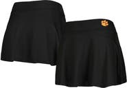 ZOOZATZ Women's ZooZatz Black Clemson Tigers Flowy Skort