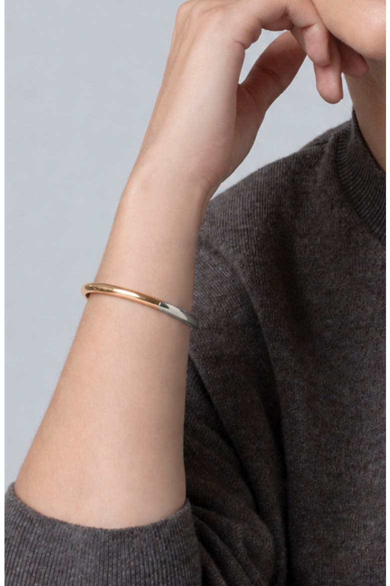 Remi Two-Tone Bangle, Alternate, color, TWO-TONE