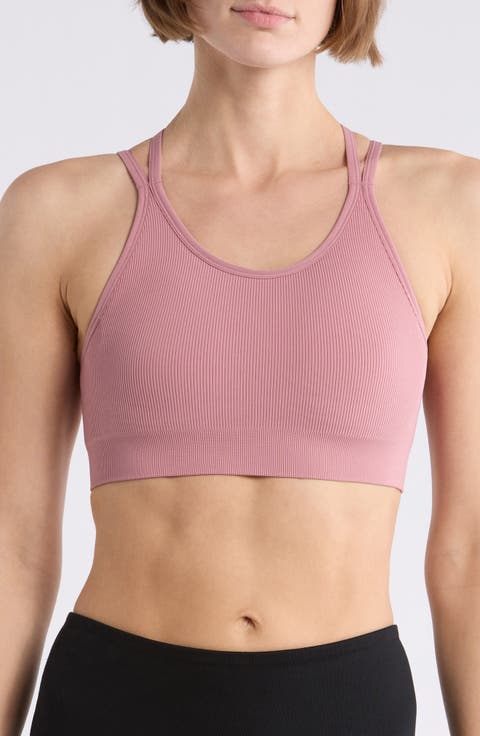 Crossback Seamless Sports Bra