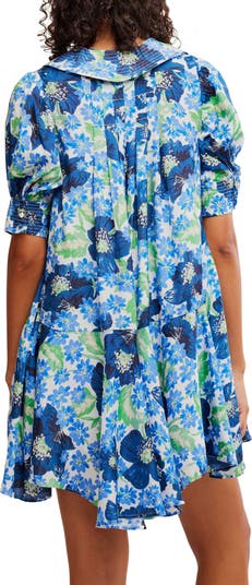 Moon Chaser Tiered Shift Minidress