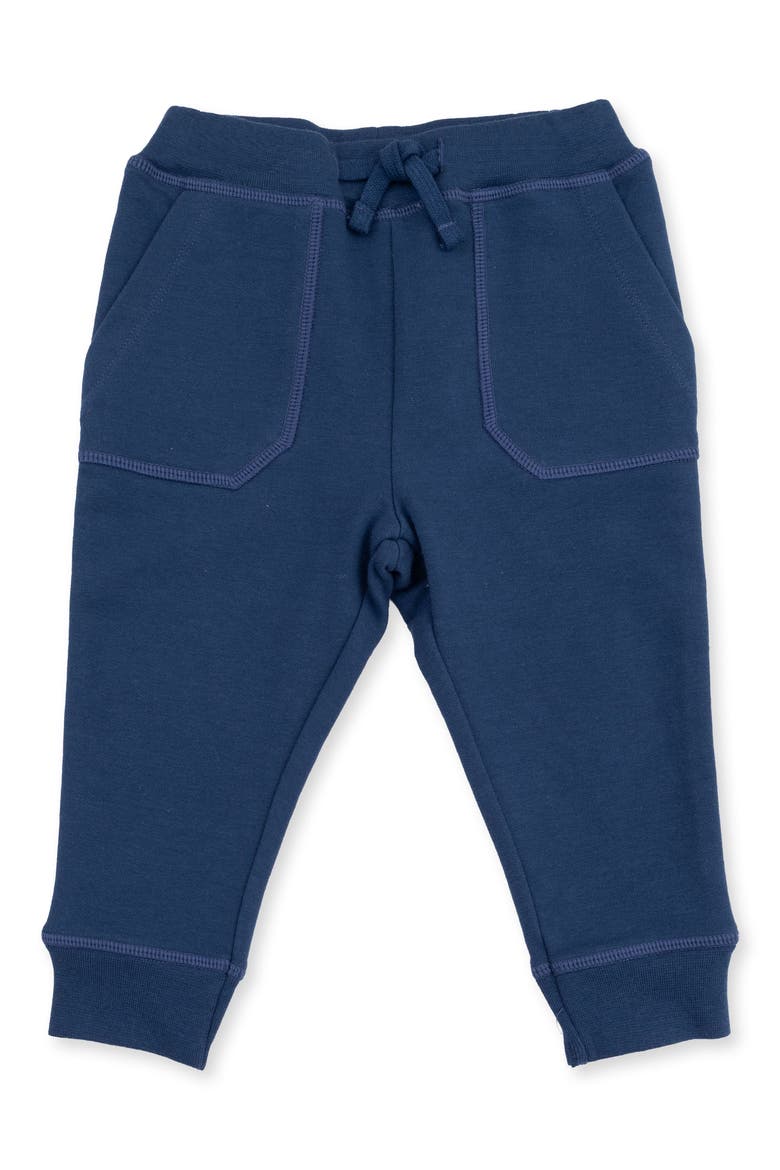Kids' Stretch Organic Cotton Joggers, Main, color, NAVY