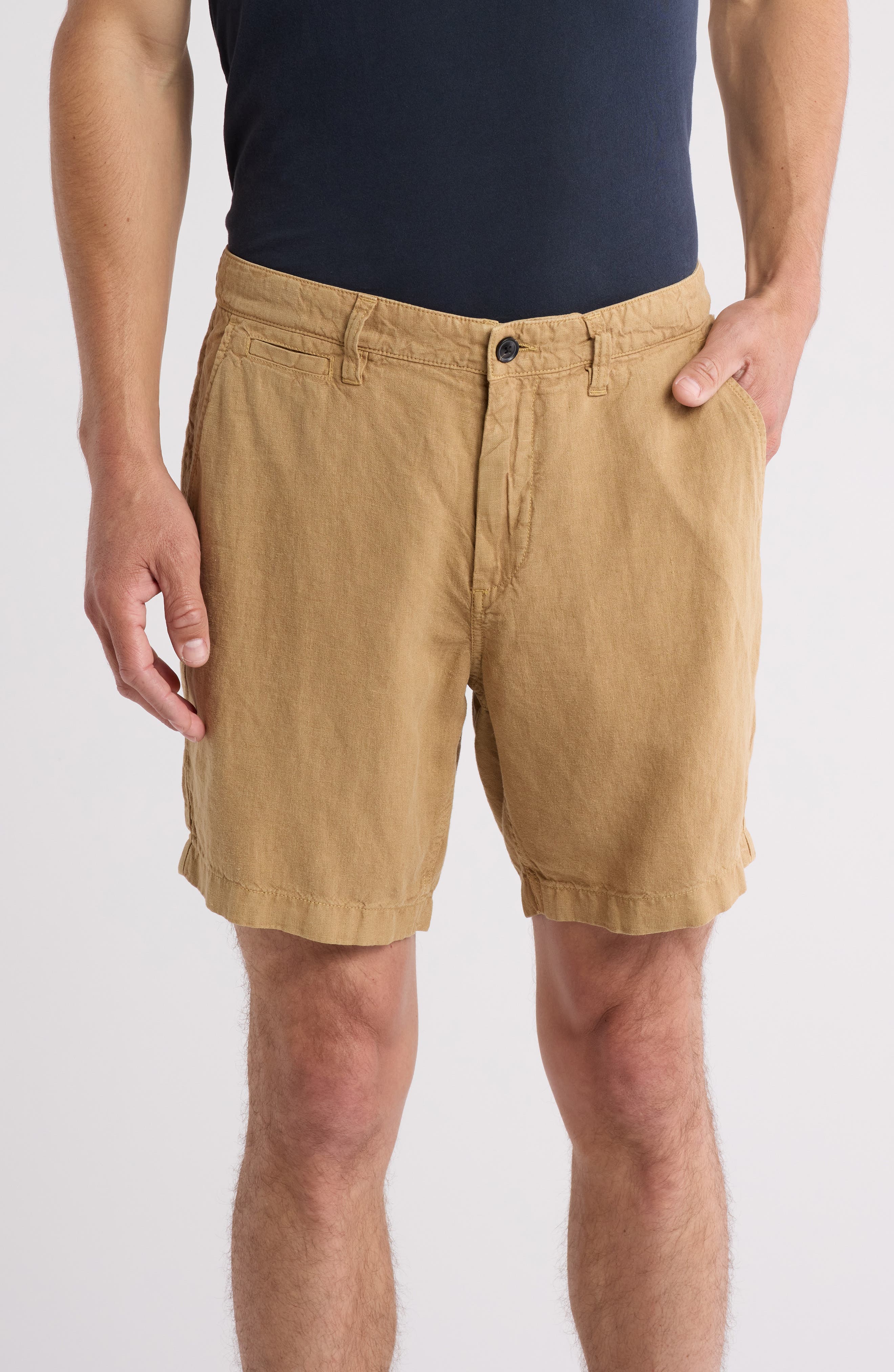John Varvatos Johnny Flat Front Shorts