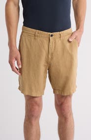 John Varvatos Johnny Flat Front Shorts