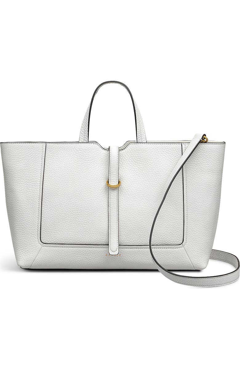Radley Hazelbury Park Medium Zip Top Tote, Main, color, Bright White