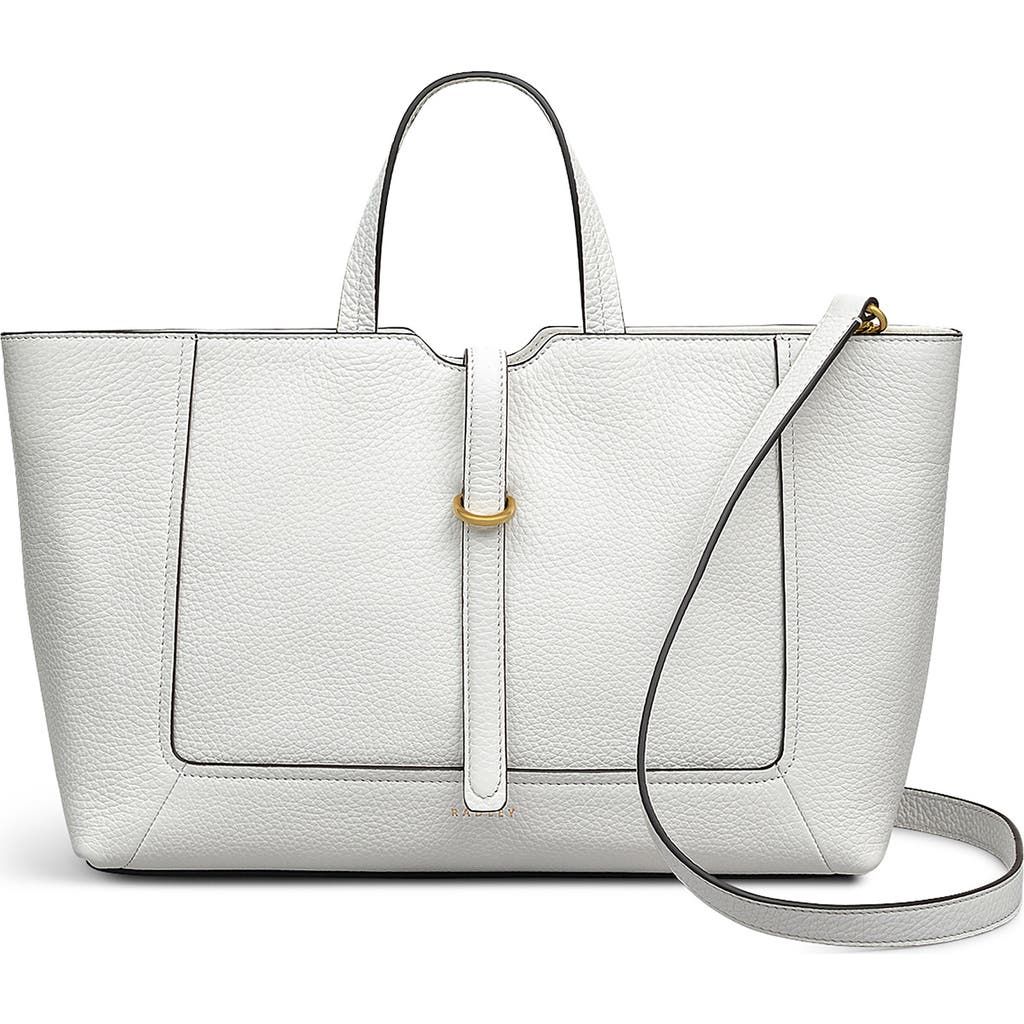 Radley Hazelbury Park Medium Zip Top Tote in Bright White at Nordstrom Rack