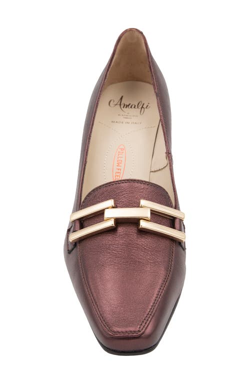 Amalfi By Rangoni Fenicottero Block Heel Pump In Phoenix Etoile