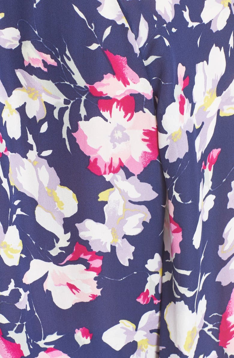 Joie 'McKenna' Floral Print Silk Blouse, Alternate, color, 