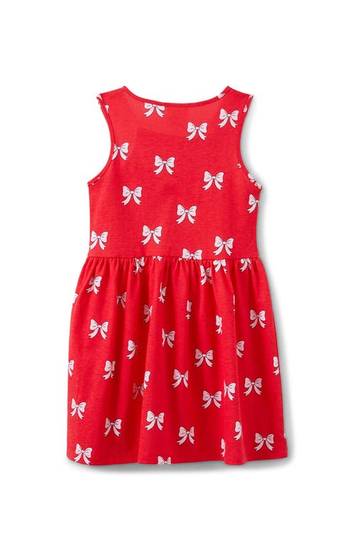 Shop Cotton On Kids Kid's Summer Sleeveless Dress In Varsity Red Bows