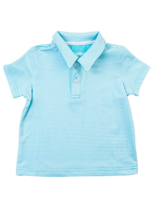 Rufflebutts Boys Knit Short Sleeve Performance Polo
