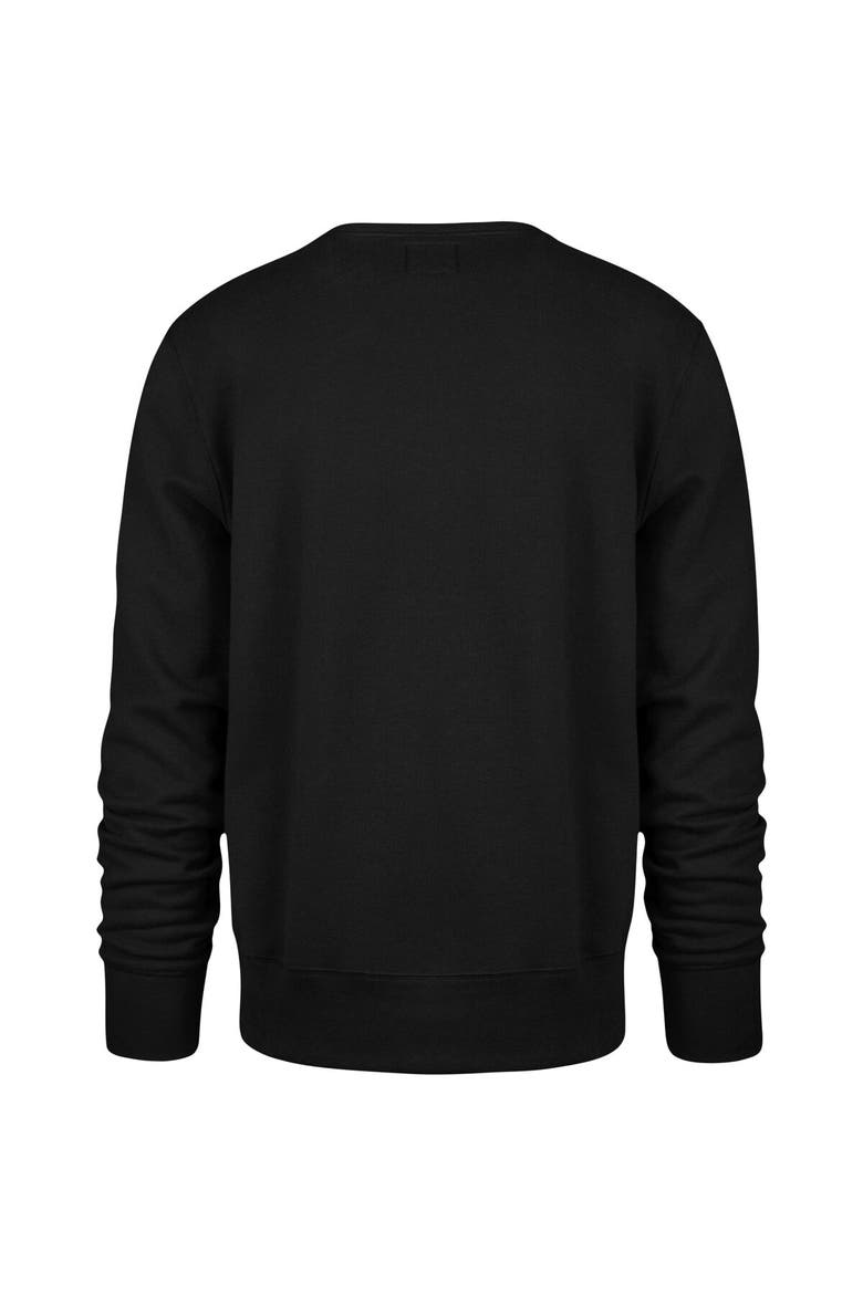 Men's '47 Black Jacksonville Jaguars Imprint Headline Logo Pullover Sweatshirt, Alternate, color, Black