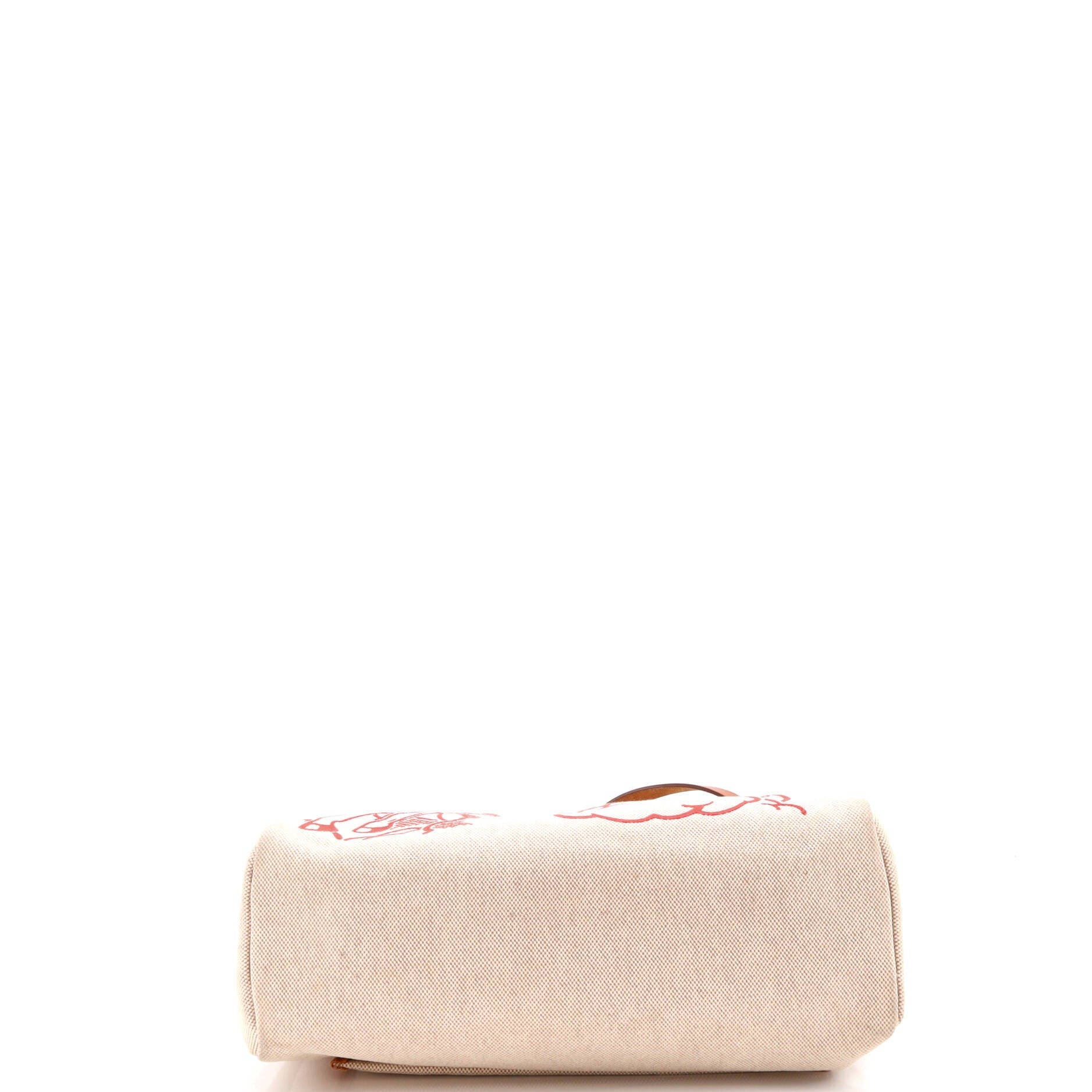 Pre-Owned Hermes Herbag Zip Pegase Pop Toile and Leather 31, Alternate, color, Gold