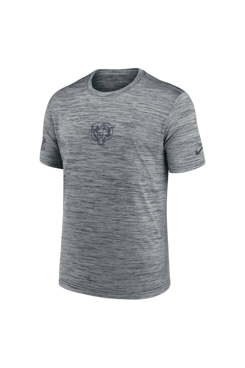 Men's Nike Gray Chicago Bears Sideline Velocity Performance T-Shirt, Alternate, color, Gray