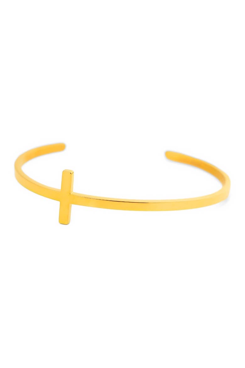 The Cross Bracelet, Alternate, color, Romans 12:12 - Silver