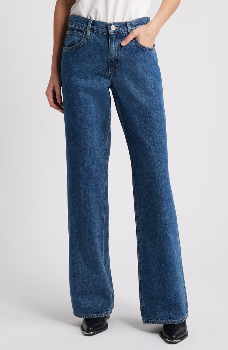 SLVRLAKE Mica Wide Leg Jeans, Main, color, 