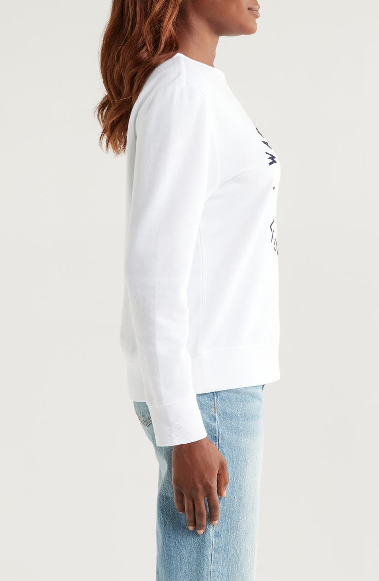 Caslon<sup>®</sup> Warm Waves Lazy Days Embroidered Sweatshirt, Alternate, color,