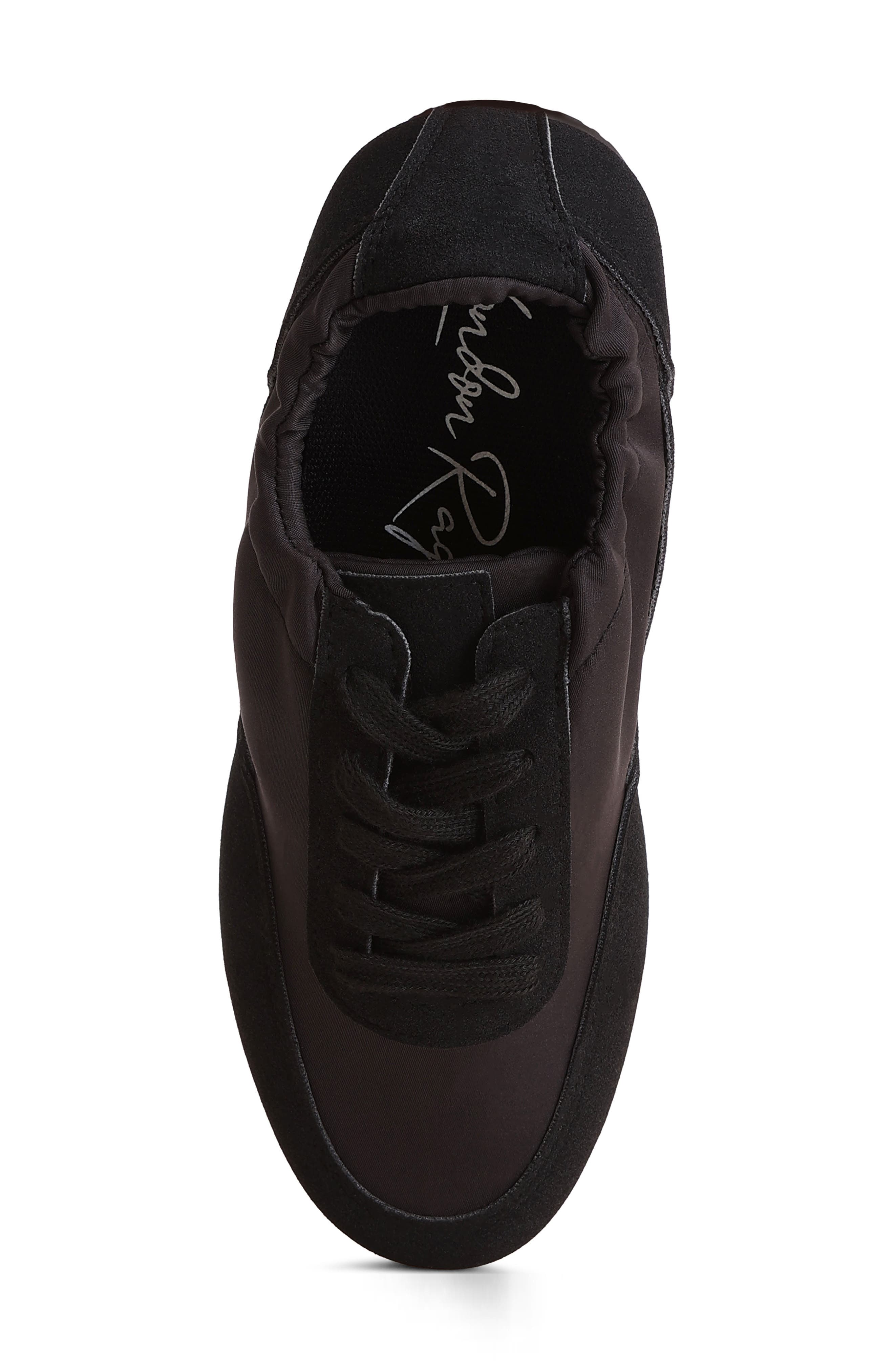 Sariel Sneaker, Alternate, color, BLACK SUEDE